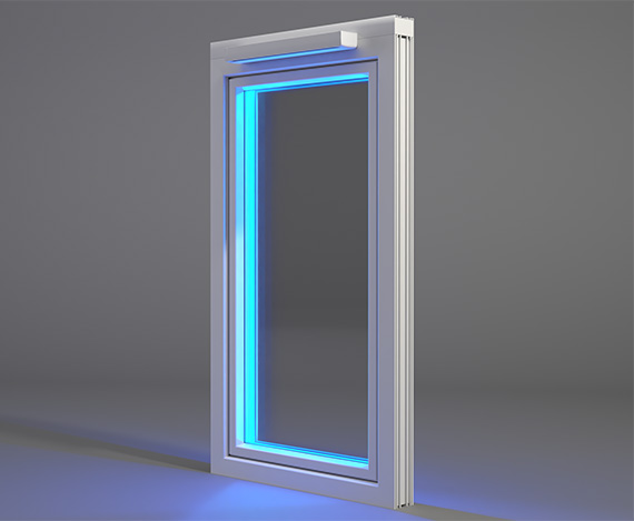Innowacja - podświetlane okno i filtr antysmogowy dla firmy pamo w 2020 roku.